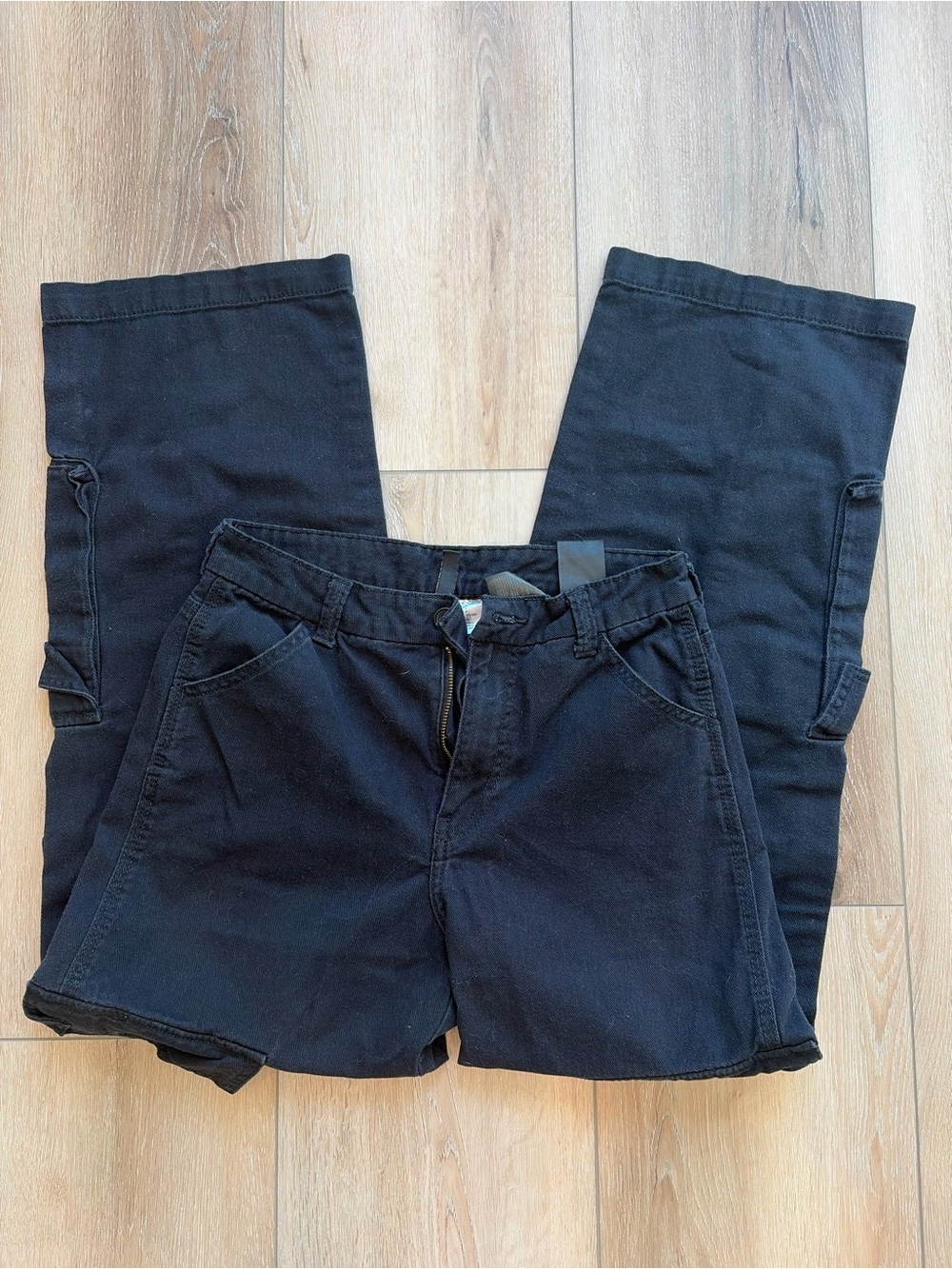H&M Black Wide-Leg Women's Trousers